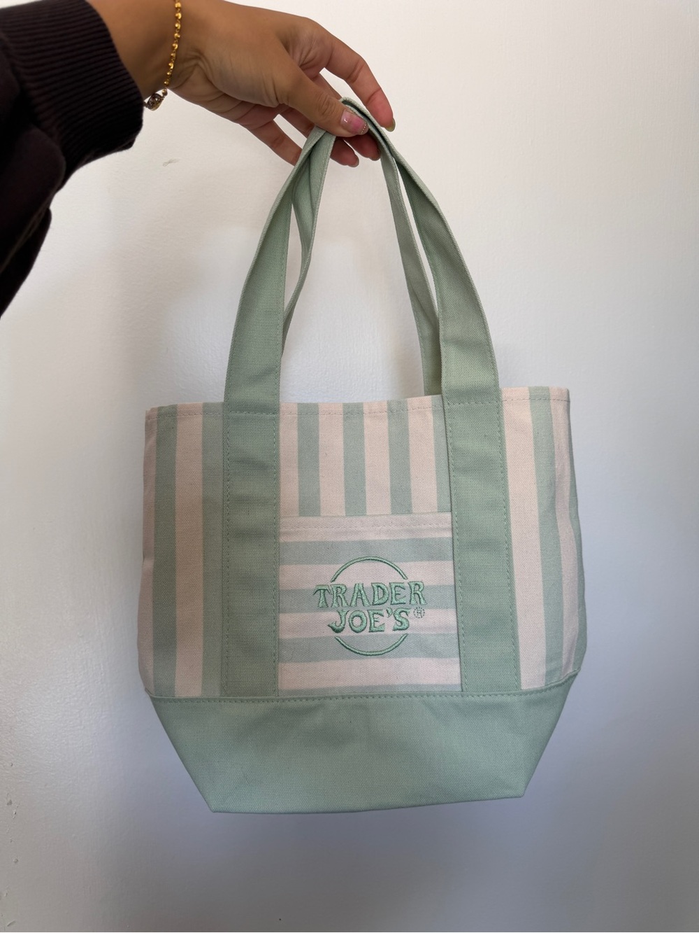Trader Joe’s Striped Mini Tote